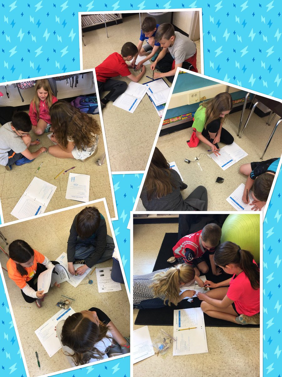 CBDGeist's tweet photo. Conductor or Insulator? That is what 4A students were trying to find out today when they used a bulb tester and battery to see if different objects created a closed circuit. #electricity #science https://t.co/PUIQNDeo6o
