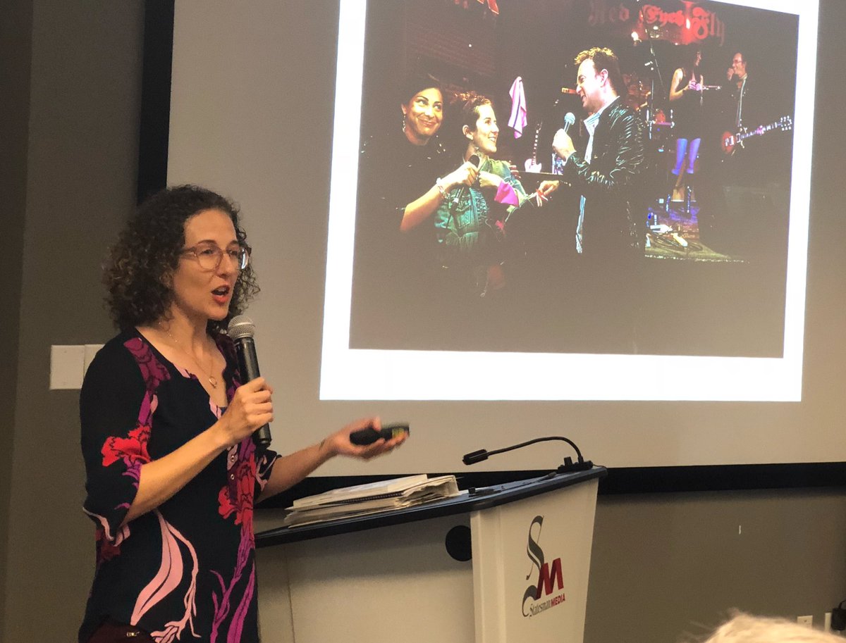 dorsey's tweet photo. So awesome to have @broylesa as a keynote at today's @statesman @Statesman_Media #50atx speaker series. All about food and joy and all-things-Austin! @austin360 @loveaustin360 https://t.co/tSFO3hmGhN