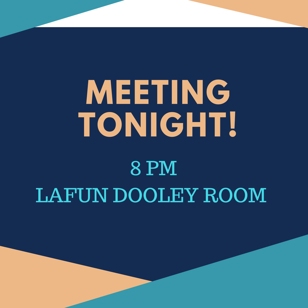 STF_NotreDame's tweet photo. Join us tonight in Lafun to discuss plans for the rest of the semester! https://t.co/8MWkQne19w