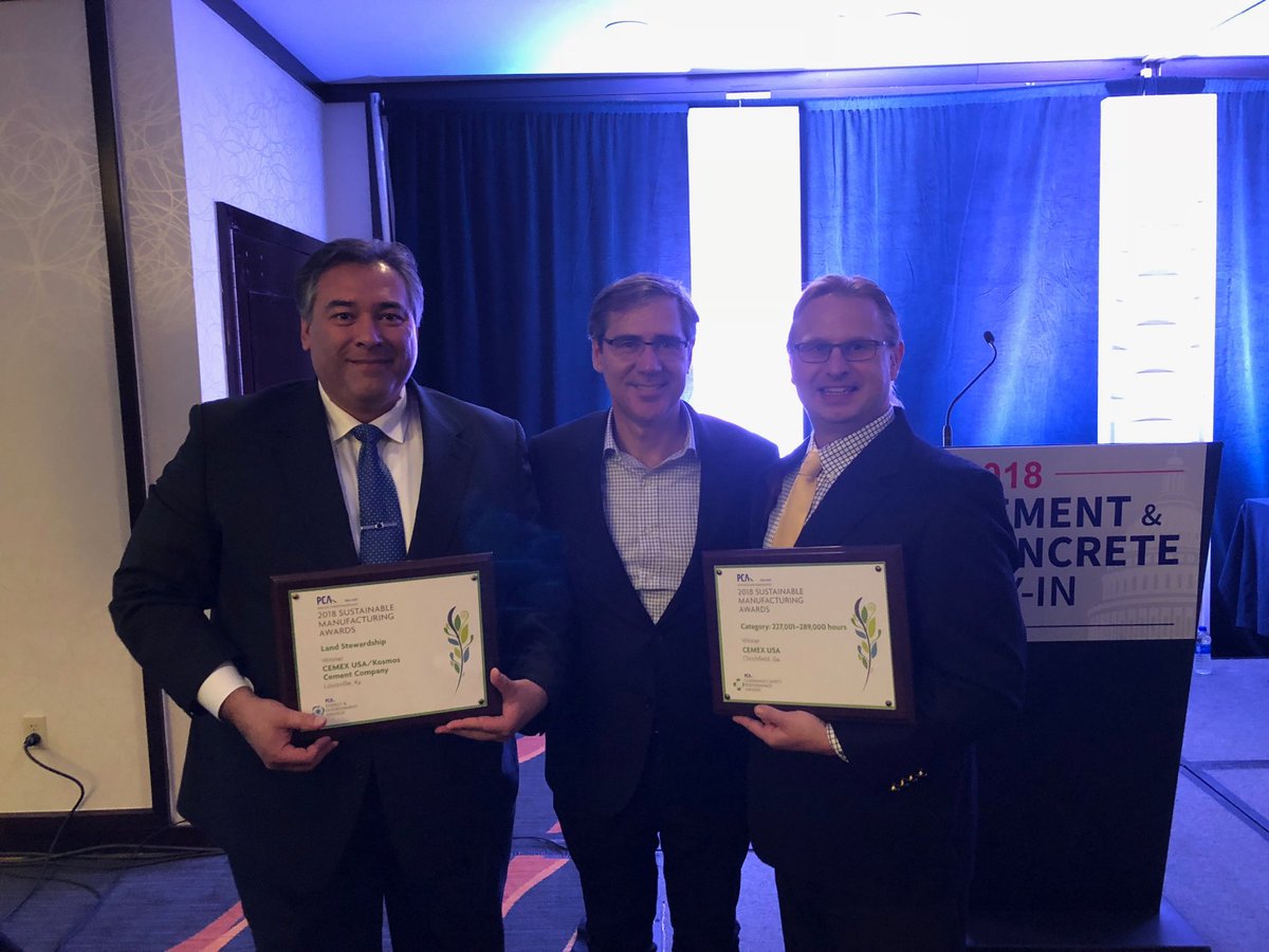 IMadridejos's tweet photo. Congratulations to all our PCA award winners and specially to Clinchfield and Louisville for taking care of our employees and communities https://t.co/lgOMxGIklr