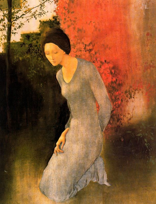 MenschOhneMusil's tweet image. Figura arrodillada - Montserrat Gudiol.