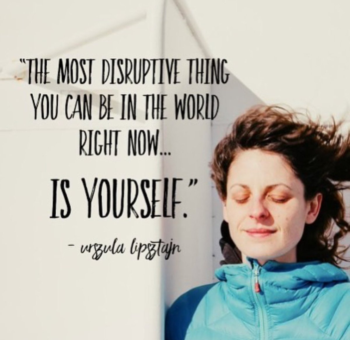 We're excited to introduce you to our #disrupthryvr 2018 show opener! Her name's Urszula Lipsztajn and she just dropped the biggest #truthbomb of all... urszula.co/about/