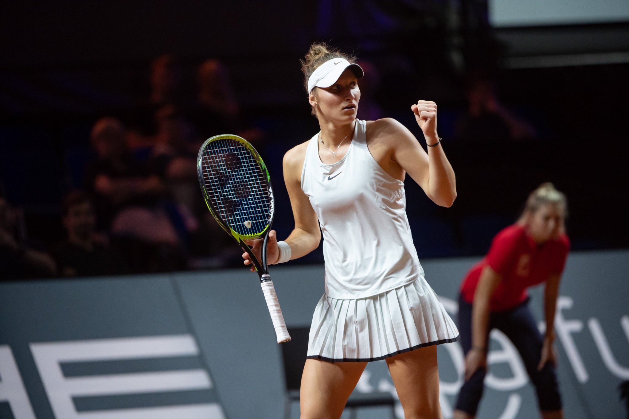 Porsche Tennis on Twitter: "Huge victory for Marketa ...