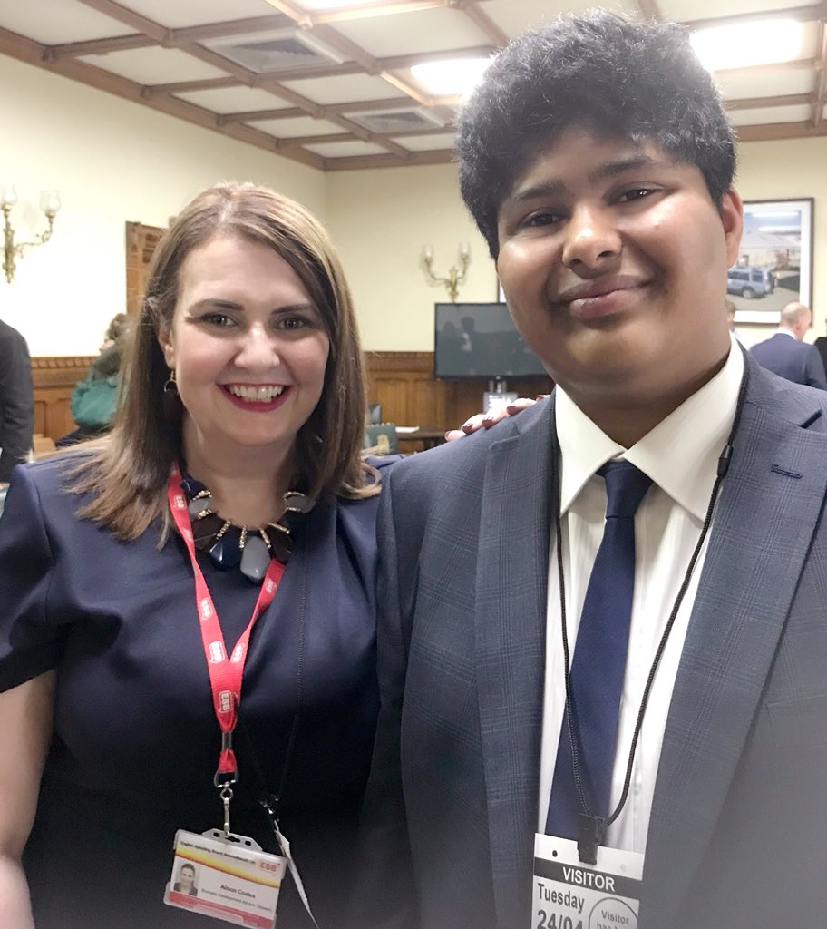 alison_s_coates's tweet image. I’ve taught this young man since he was 7 or 8, preparing him for @ESBUK assessments. Today, at 19, he gave a wonderfully empowering speech at Westminster. ‘Proud’ doesn’t even begin to cover it! #oracy #magicof @EmmaHardyMP @voice21oracy @theESU @LKMco