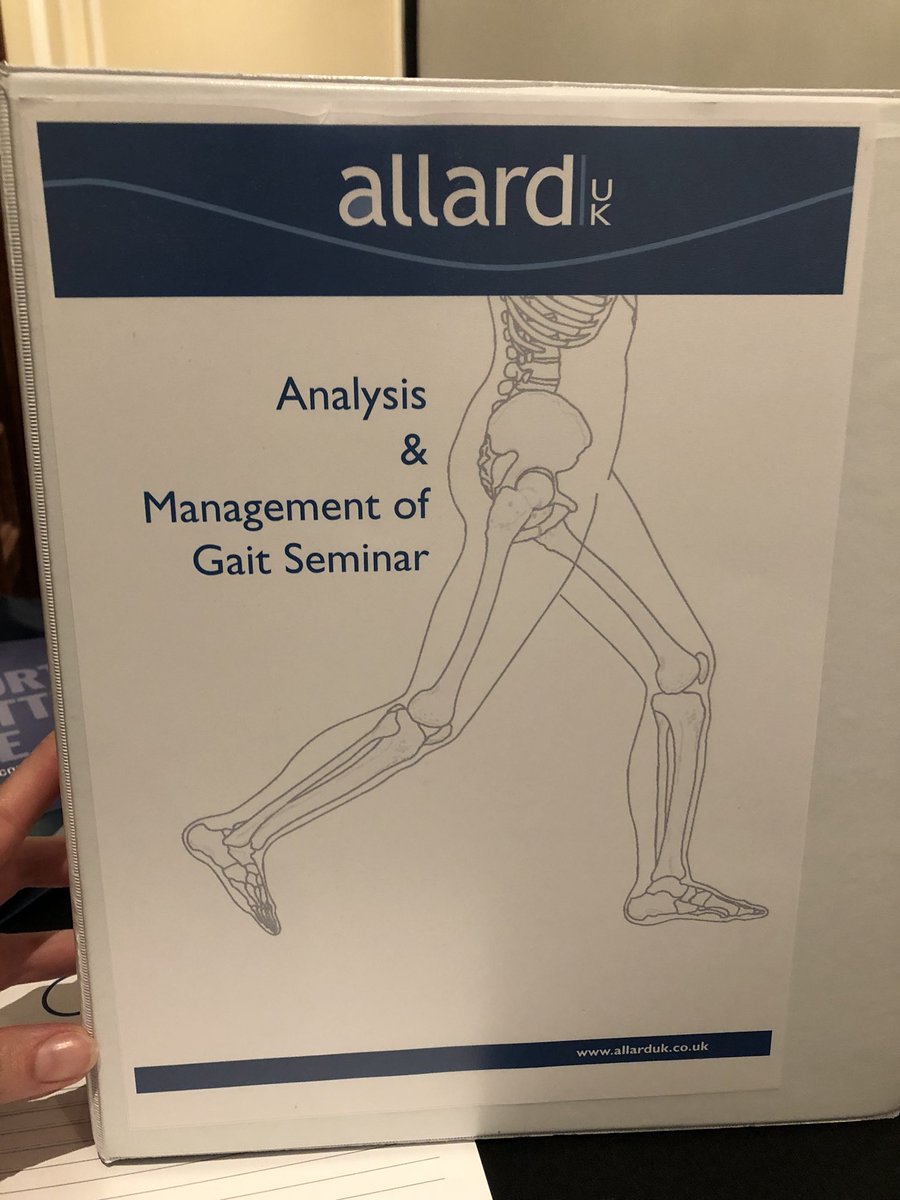 nataliephysiouk's tweet image. Thanks to Allard U.K. for a fantastic gait seminar today #biomechanics #humanfunction