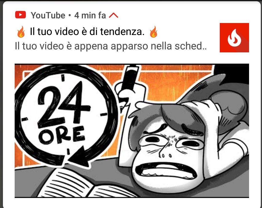 Grazie YouTube apprezzo molto che tu ti sia ricordato di me dopo tanto