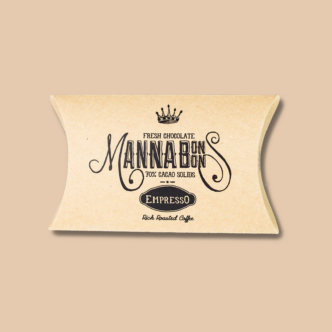 Be your own Empress and give yourself a shot in life with our wonderfully fresh #raw #vegan #chocolatebar “Empresso” ! #mannabonbons 🍫🍫🍫