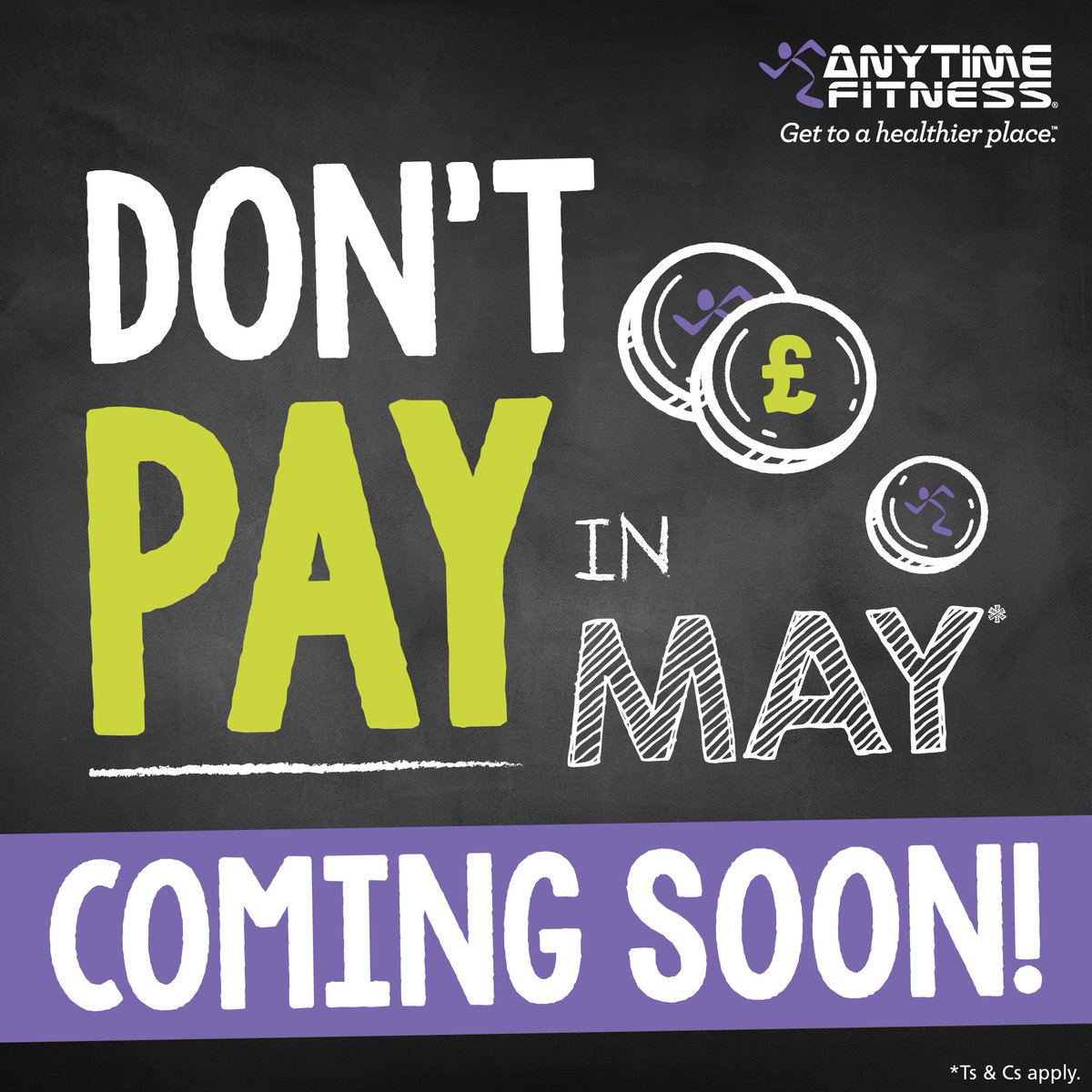 AnytimeBristol's tweet photo. Join Anytime Fitness between 28th-30th April & pay no monthly fee until June 2018! #DontPayInMay (Ts&Cs apply) https://t.co/AMRi0miD2t https://t.co/4XblUGTGbV