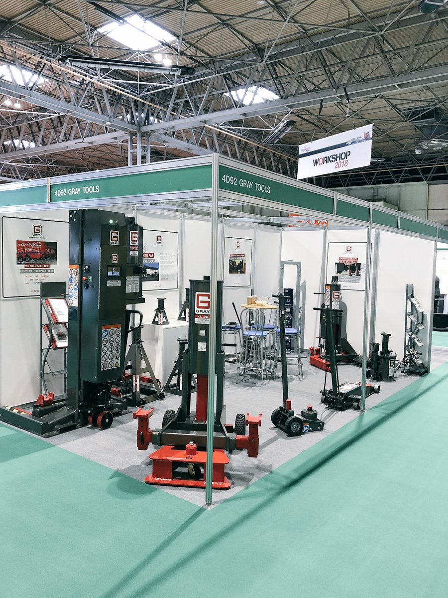 GDGLtd's tweet photo. Day 1 complete @TheCVShow see you all tomorrow! Stand no.4D92 #gray #workshopequipment #TheGrayDifference https://t.co/SFeltVbyZa