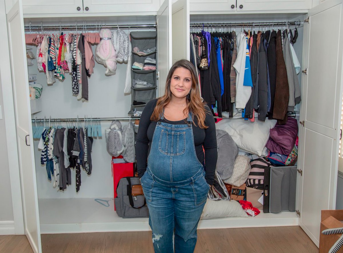 caclosets's tweet photo. Double the blessing and double the storage! This #twin #closet #makeover gives mama-to-be @Sisanie an organized nursery space times two! #CCbeforeafter #CCcollab https://t.co/ein1uFGIIN