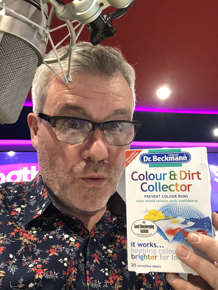 carlosradioguy's tweet photo. The ladies in the office @SmoothNorthWest know I am a fusspot over my ironing &amp; laundry care. Only I iron my clothes! I love using any product laundry related, so they’ve passed these on from @DrBeckmannUK I don’t mind admitting I’m excited to get home &amp; sort out some washing 😊 https://t.co/lDl9G7MtPi