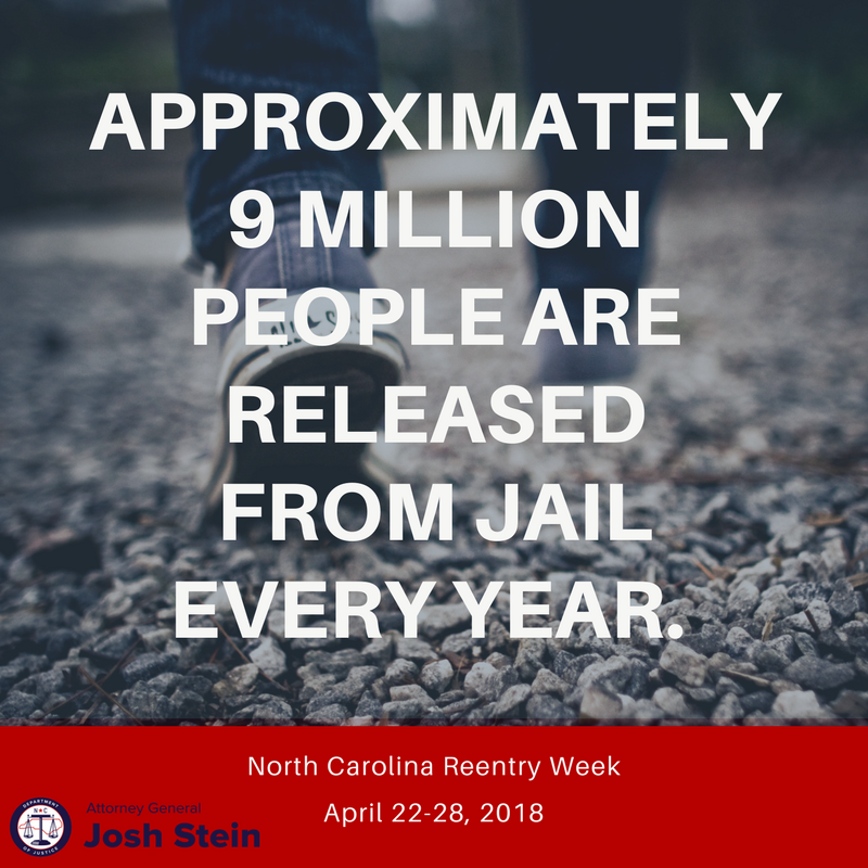NCAGO's tweet photo. Reentry councils and community members across our state are giving people reentering society the resources and support they need to build successful, productive lives after their release. Their work helps create safer, more stable NC communities. #NCreentryweek https://t.co/nkLOwHprKb