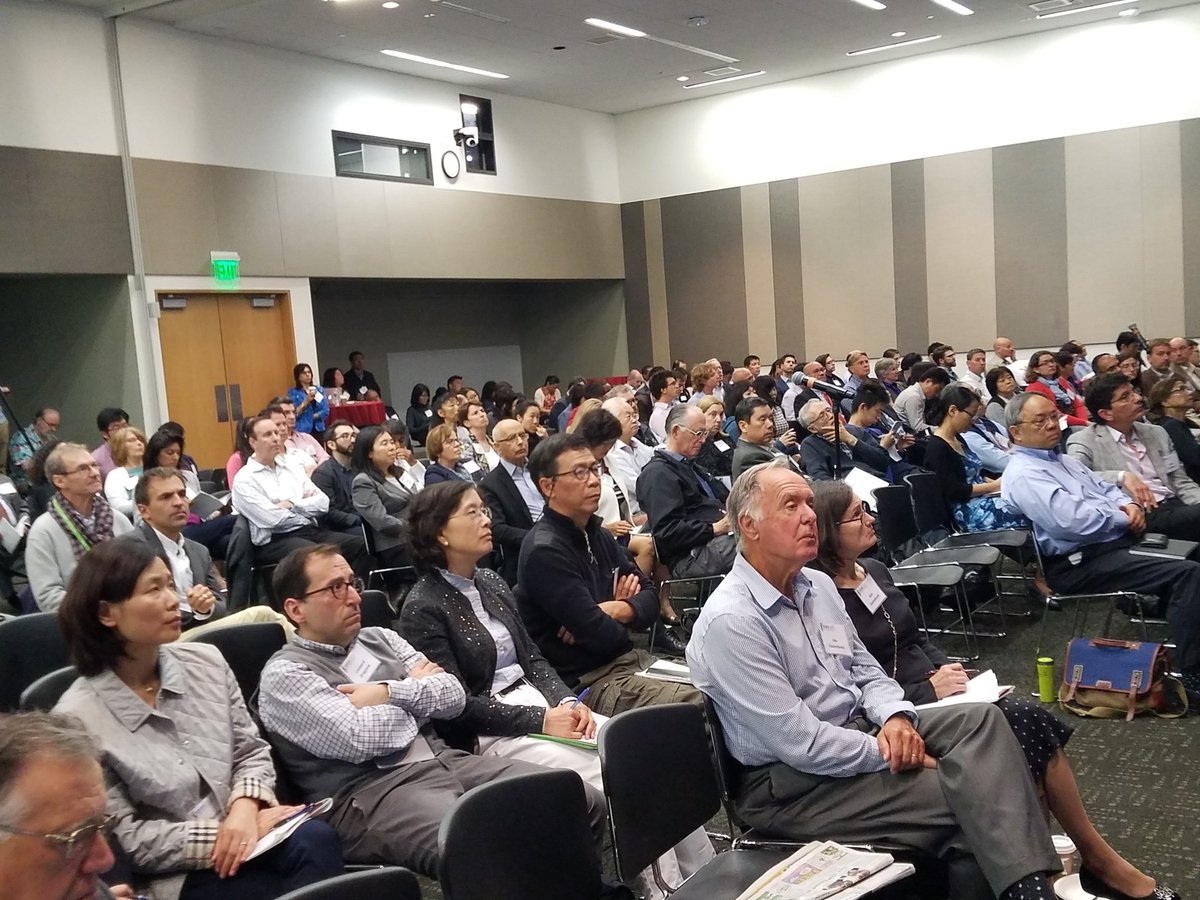 StanfordCVI's tweet photo. Maria Millan, President and CEO of California Institute of Regenerative Medicine, speaking at #SDDS2018, on "Acceleration Through Partnership", @StanfordCVI @CIRMnews. https://t.co/BnVVbGweUR