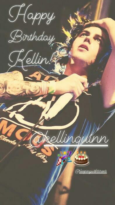 Happy birthday Kellin Quinn Bostwick!   