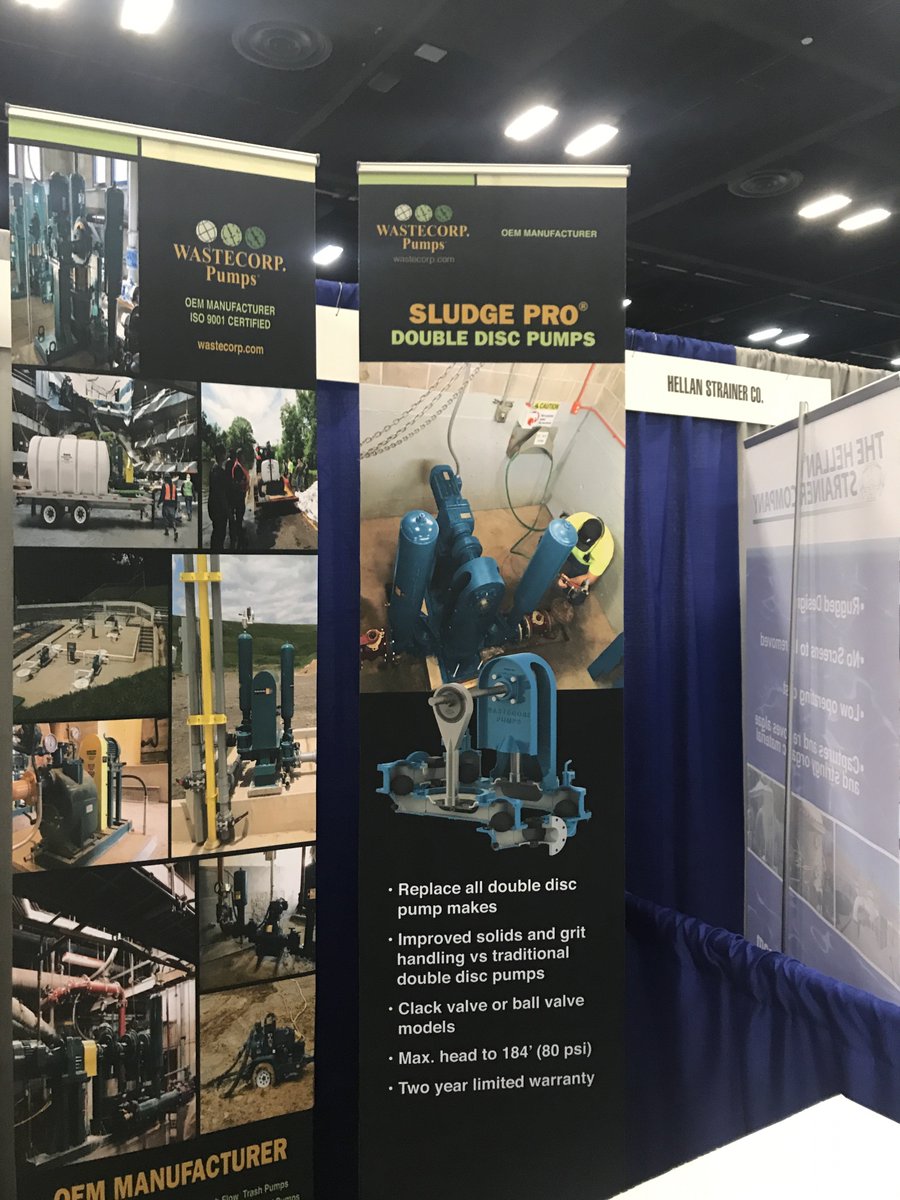 wastecorp's tweet photo. Wastecorp exhibiting at Texas Water Booth 821. Stop by and chat!! #doublediscpump https://t.co/uhFC9NkVhZ