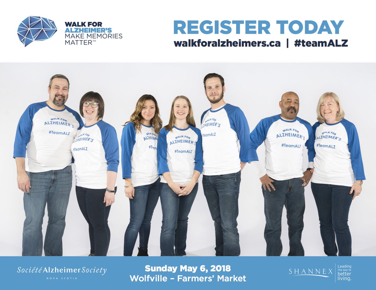 CaregiversNS's tweet photo. Wolfville! Don't forget to register for the Walk for Alzheimer's. It takes place on May 6. #teamALZ. @AlzheimerNS https://t.co/UiopCAmCr1