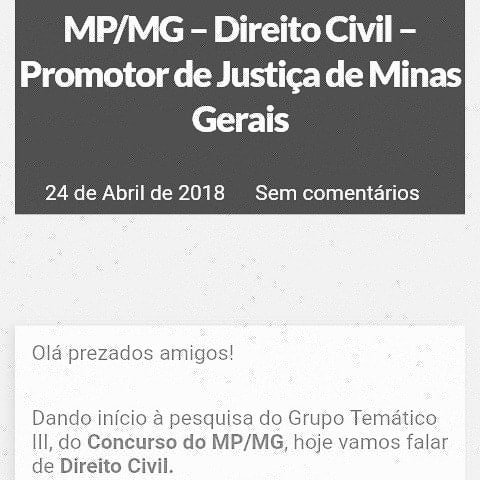 pesquisadabanca's tweet photo. Olá amigos!
Segue o link da pesquisa da banca de DIREITO CIVIL para o concurso do MP/MG – Promotor de Justiça de Minas Gerais:
https://t.co/QW3qEASkTT
Curta e retweete!
Abraços!!
#civil #direitocivil #codigocivil #mpmg #mpemg #concursomp #concursopromotor #pesquisadabanca https://t.co/L3I0ZWC2vG