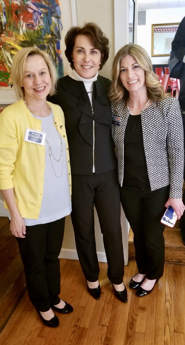 Muth4PA's tweet photo. Two future PA state senators with two future US Senators. #WomenLead #SheRunsThis #TurnPaBlue @mariaforpa @RosenforNevada @kyrstensinema @RepresentPAC https://t.co/t5S9WTnd45