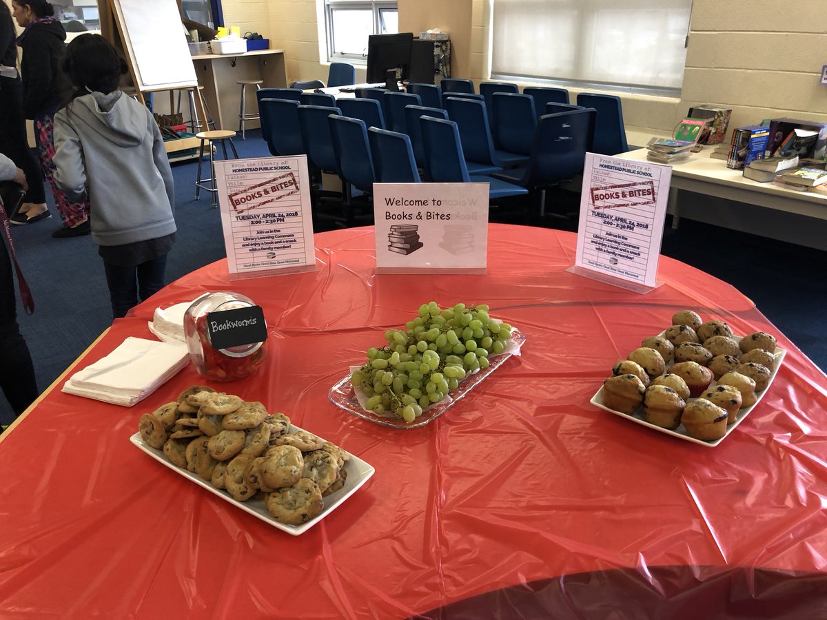 Wecome families to our first ever BOOKS &amp; BITES in the <a href="/HomesteadLLC/">HomesteadLLC</a>!