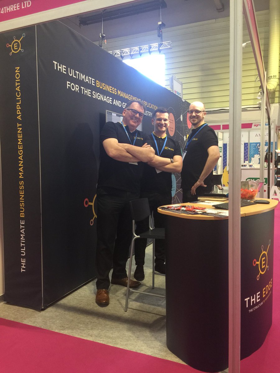 Awesome first day at #SDUK we couldn’t of asked for a better response to The Edge! Roll on tomorrow, doors open at 10am