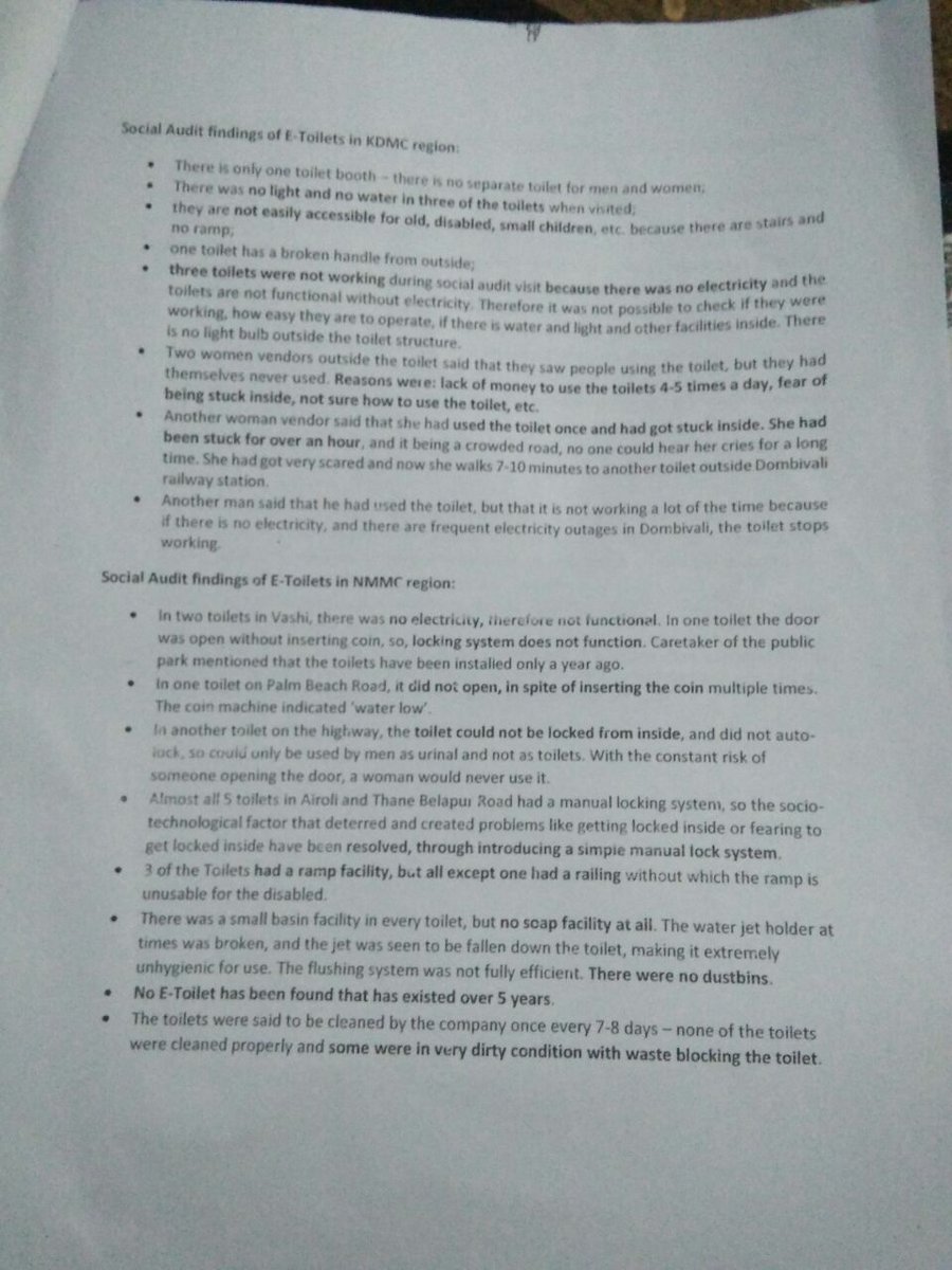 AnubhutiTrust's tweet photo. Our recommendations for E-toilets in the Kalyan-Dombivali Municipal Corporation as received by @rahuldamlebjp Standing Committee Chairperson of the KDMC. #RighttoPee #SwachhBharat @bmcmumbai @ajeetmahale @LoksattaLive @thewire_in @BBCHindi @akshaykumar @SwachhBharatGov https://t.co/VTA9RnHlPR