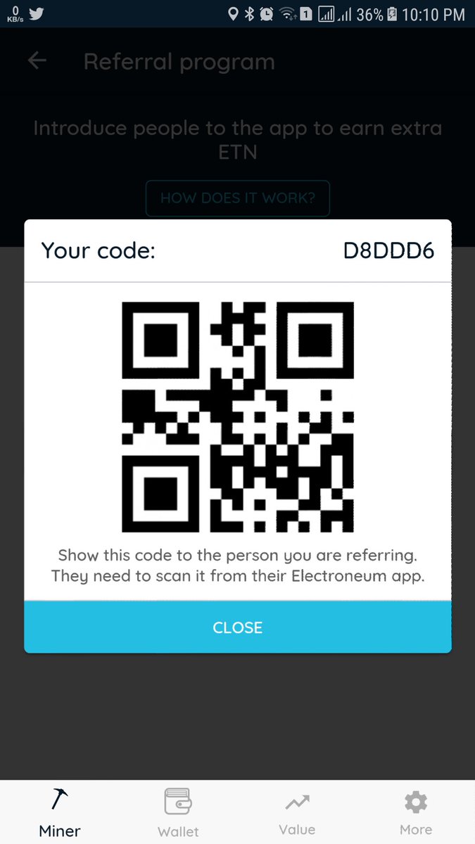 Imrn_Bhuyan's tweet photo. ⭐⭐ELECTRONEUM MINER⭐⭐
Download from playstore : https://t.co/FFsKYEGWQW
Use reffer code: D8DDD6 to increase ur hashes/sec.
10 etn per day
100% FREE NO INVESTMENT ☺
#electroneum #etn #mining #mobile_mining #crypto https://t.co/M4G1oyd4Xt
