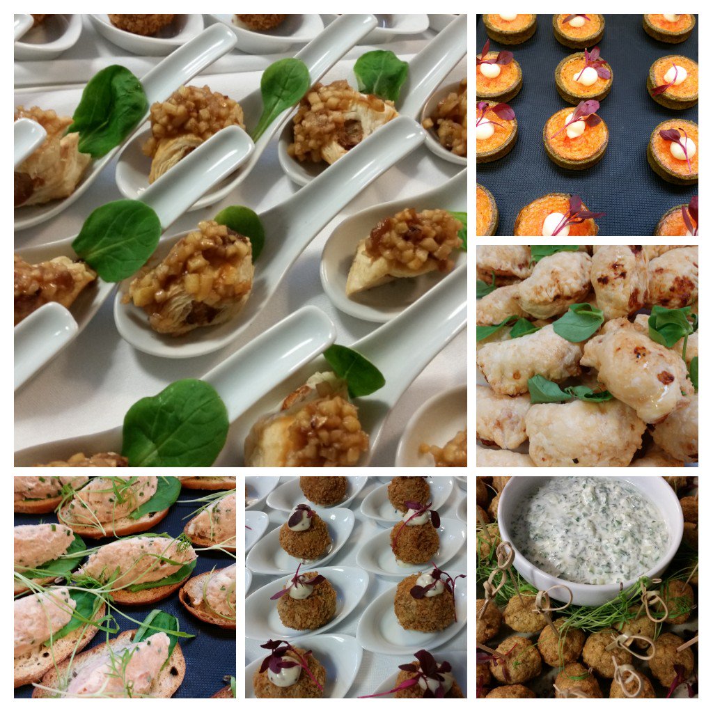 Canapés Looking Good Chef! #delicious @zedvins <a href="/schadenfreudeli/">Patrick Erni</a> <a href="/LussoCatering/">Lusso Catering</a>