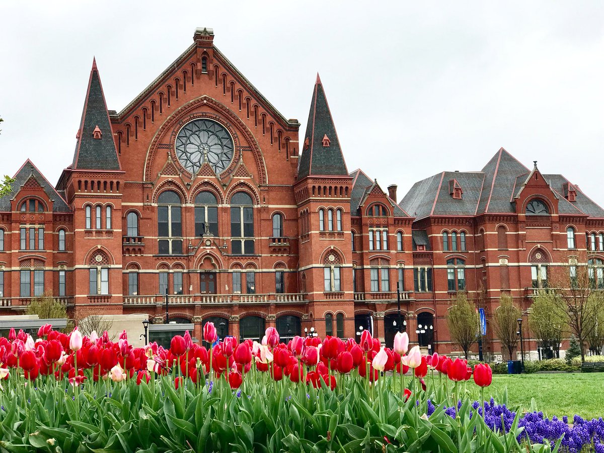 Beautiful <a href="/MusicHallCincy/">Music Hall Cincy</a> just steps away from us. Join us before and after the show!