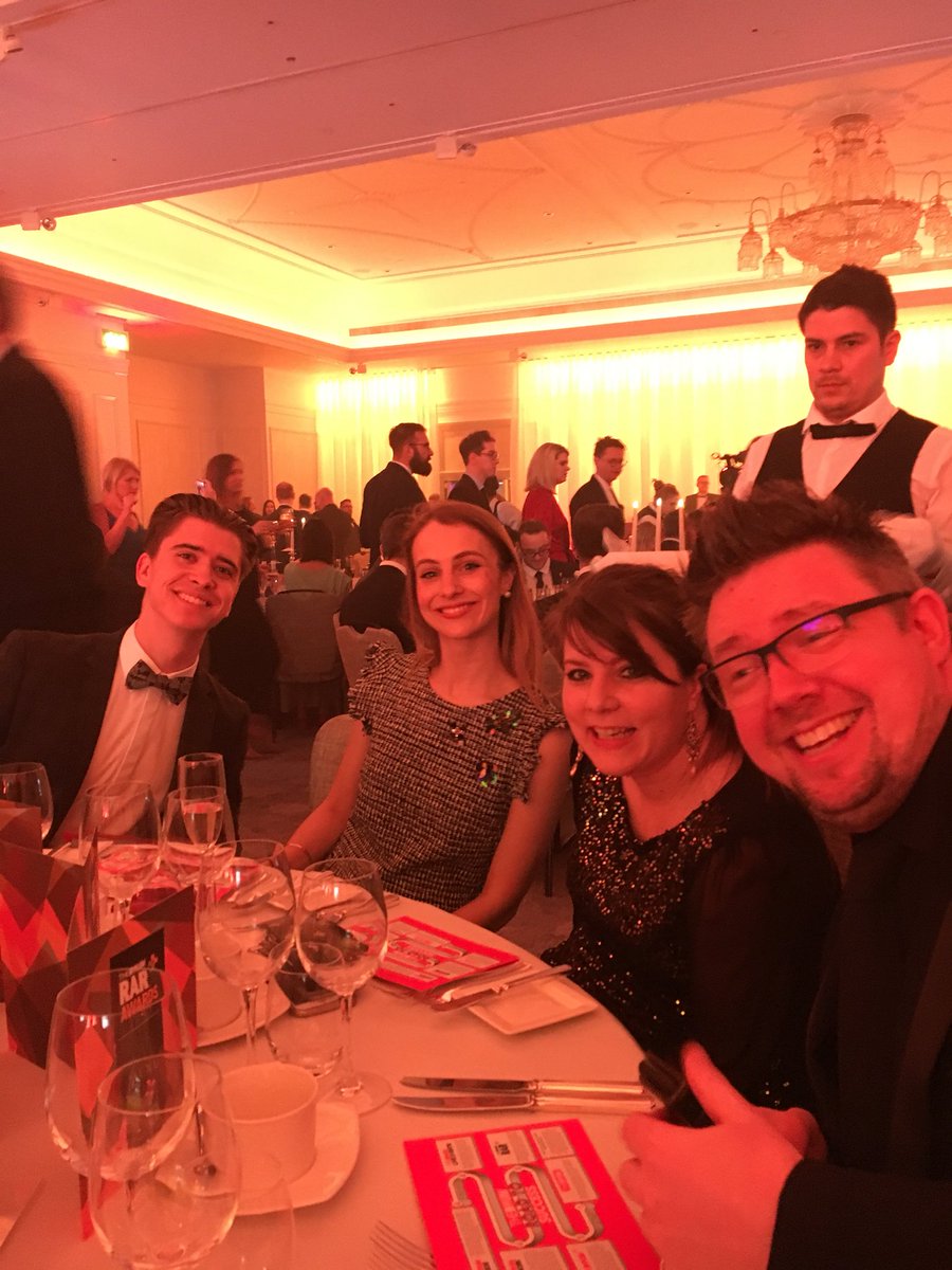EmilyAlamy's tweet photo. So half our team have arrived at the #RARAwards... stragglers get less wine @StickyContent https://t.co/rFfKFkvL8y