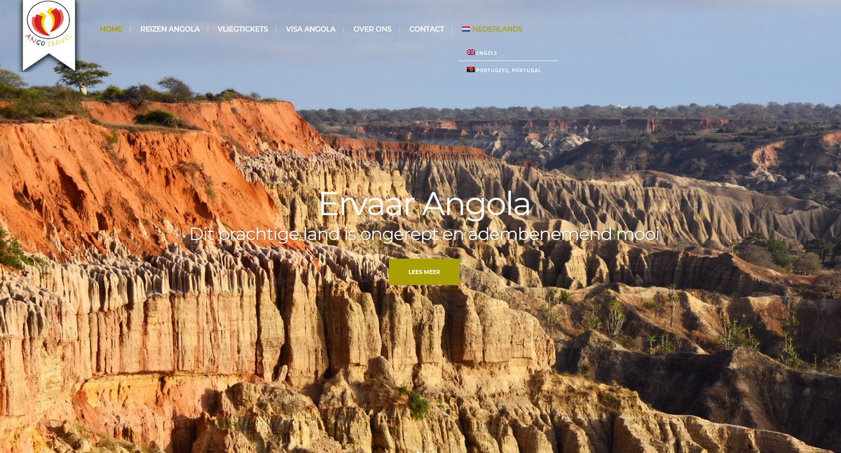 AngoTours's tweet photo. Op reis naar Angola? Nieuwe site ANGO Travel nu online - https://t.co/lrLzIv1HtU https://t.co/cjxFlSYELy