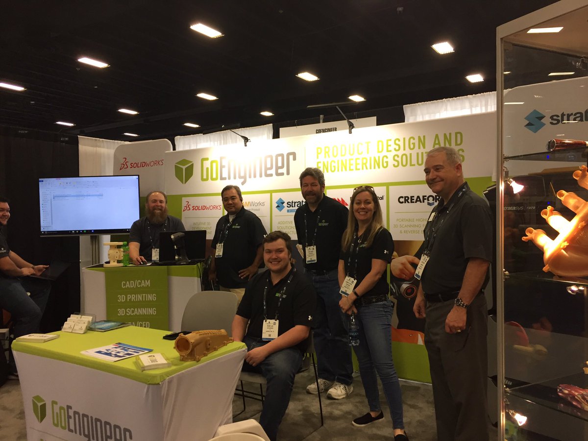 sherrybenjamin's tweet photo. Visit #GoEngineer booth @RAPID tradehow &amp; pick up your free #SoldiWorks cap . Booth #747 https://t.co/tWWSRN974C