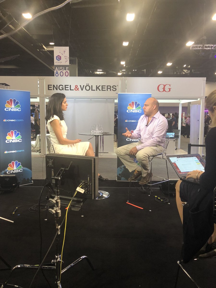 OpenExO's tweet photo. Our @salimismail being interviewed by @CNBC's @seemacnbc today at @eMergeAmericas https://t.co/JcOKEePSjM