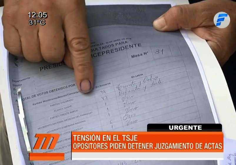 ChauCorruptosPY's tweet photo. #ATENCIÓN En los originales, aparece el distrito, la zona y el local de votación.
¿Están haciendo actas falsas los del #PLRA?
¿Por qué en los documentos que presentan no aparecen los todos los datos?
¿Tienen actas de escrutinios en blanco?
#QueWagnerNoTeEngañe https://t.co/fHBmqcecgm