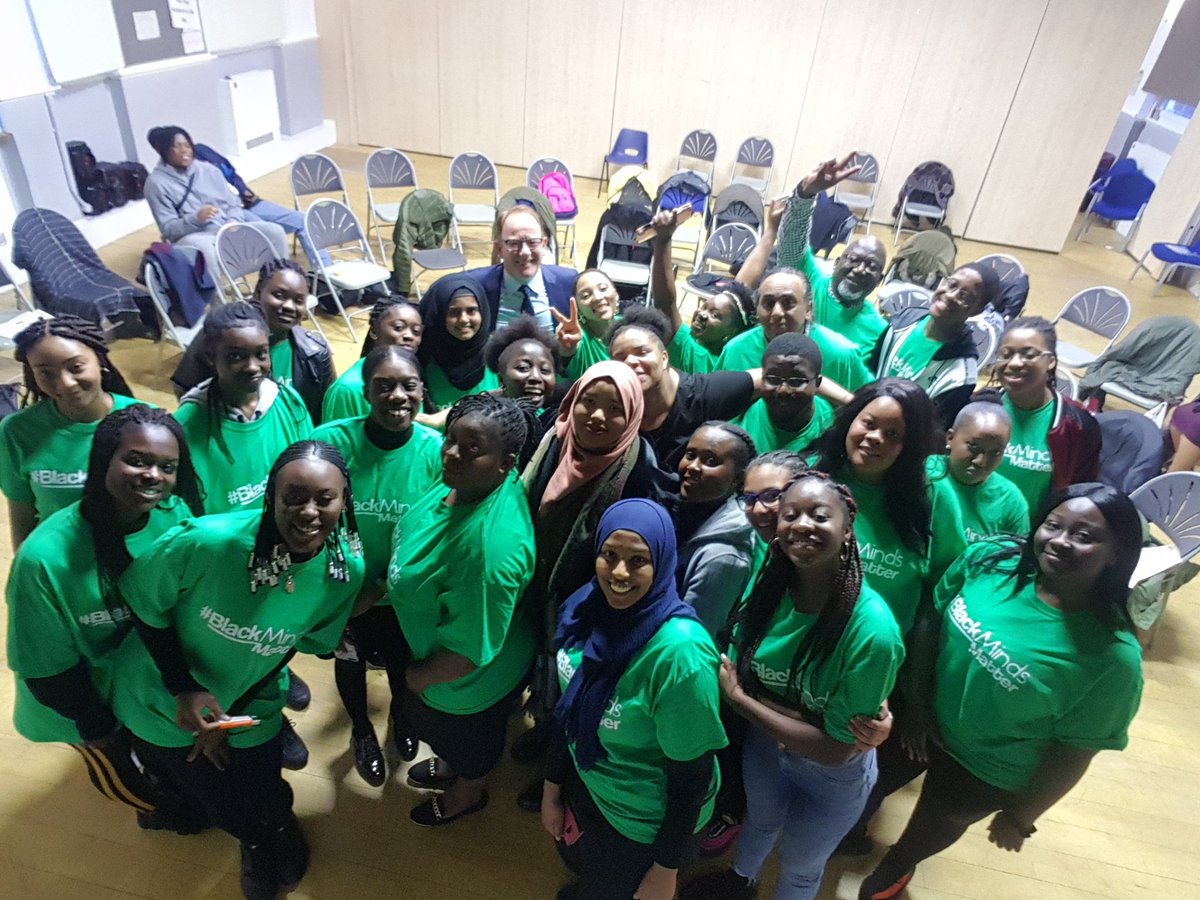 WCENLondon's tweet photo. Meeting & certificate presenting w/ our co-designers, facilitators and volunteers who helped at our Wandsworth BME Children & Young People's Mental Health Conference. You were all superb! Thank you for all your hard work! #BlackMindsMatter #BMM18 @CEO_DavidB @SWLSTG https://t.co/Uz19jYQAkG