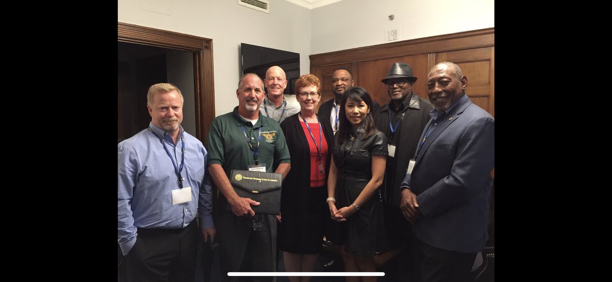 kevin_twu's tweet image. Congresswomen Murphy working on behalf of TWU. #twupolpower #transportworker