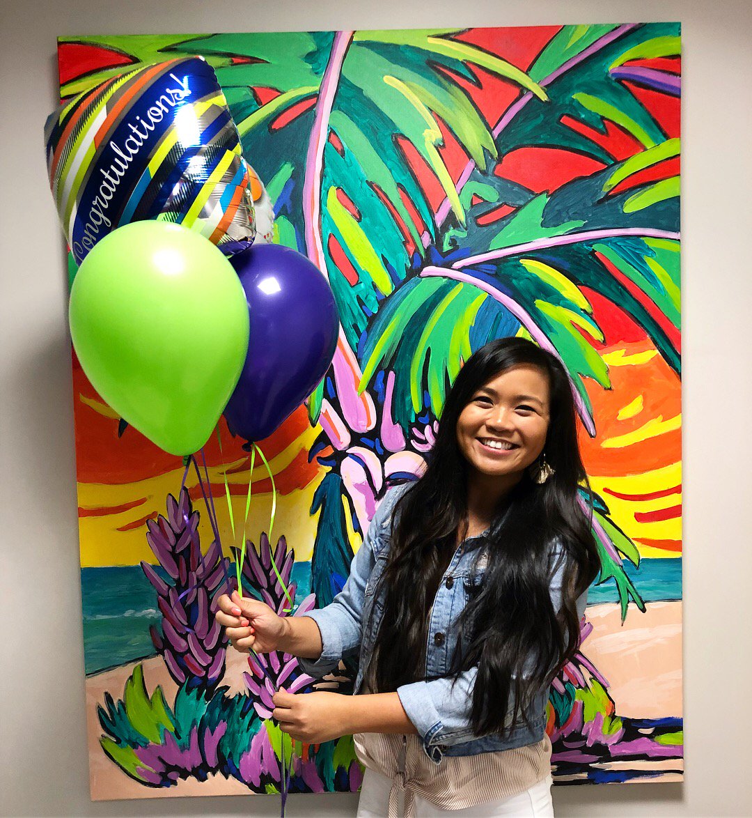 gofishtourism's tweet photo. Did somebody say 2 years?! Happy anniversary to the one who makes it all happen, our Senior Director of Media! Mae, we love you! 🎉🎈❤️ #digibunch #teamworkmakesthedreamwork https://t.co/Rwe10OYbQh