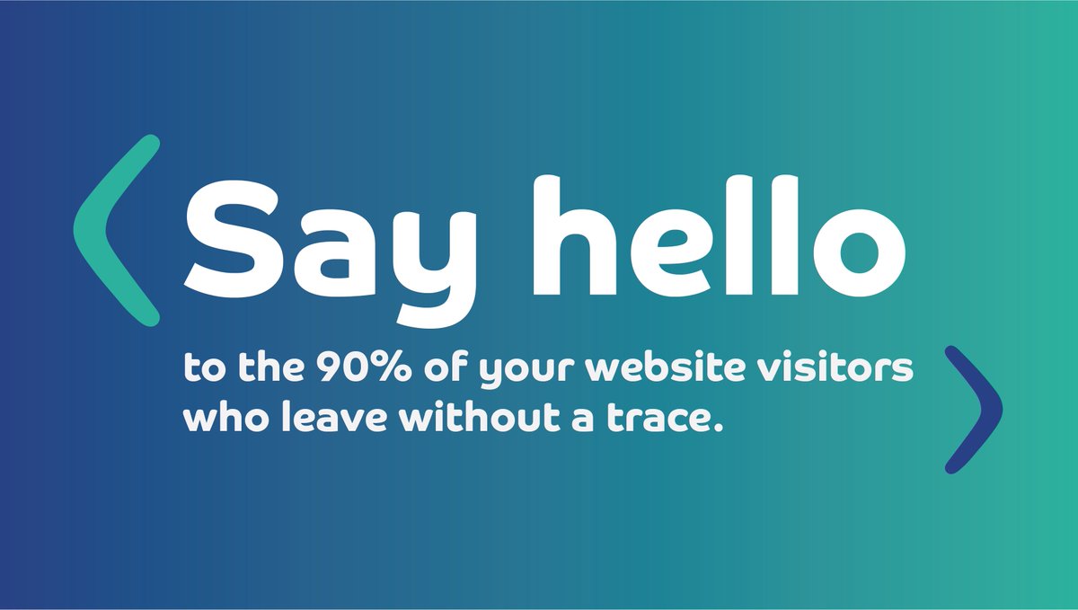 MitaaData's tweet photo. Don't lose out on leads from your website's traffic. Let us help you #sayhelloagain with our offline remarketing platform.
#databasemarketing #sales #mitaadata https://t.co/LX80L0Tti0