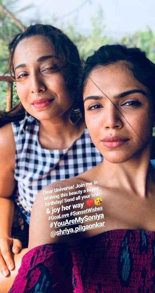 rotalks's tweet photo. Happy birthday @ShriyaP #YouAreMySoniya #GirlLove #GoaLovers #BabeJaan #GirlsWhoEat https://t.co/NbL857YjDm