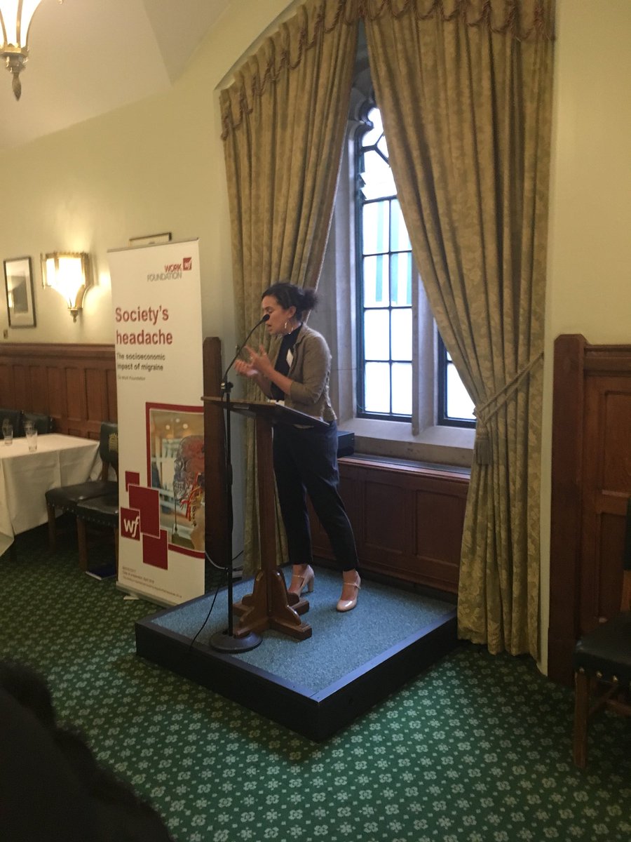 Excellent talks from Baroness Jolly and Hannah Verghese