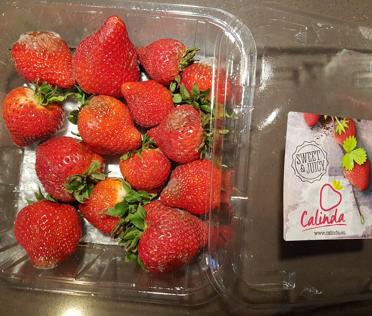 cheridavh's tweet photo. @Hoogvlietsuper Gister aardbeien gekocht voor het toetje van vanavond. We hebben ze maar niet opgegeten..... https://t.co/X22nlYTXv2