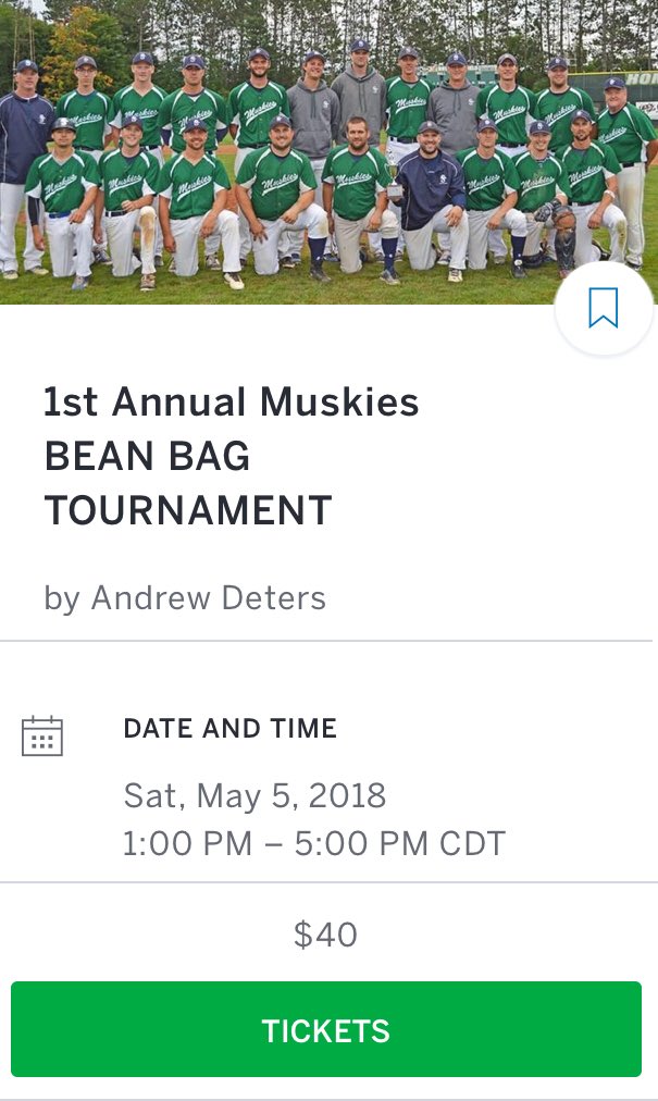 Sartell Muskies (@sartell_muskies) on Twitter photo Now that the snow is nearly gone, it is time to sign up for the <a href="/Sartell_Muskies/">Sartell Muskies</a> Bean Bag Tournament on May 5. Go to sartellmuskies.com to register. Now that the snow is nearly gone, it is time to sign up for the <a href="/Sartell_Muskies/">Sartell Muskies</a> Bean Bag Tournament on May 5. Go to sartellmuskies.com to register.