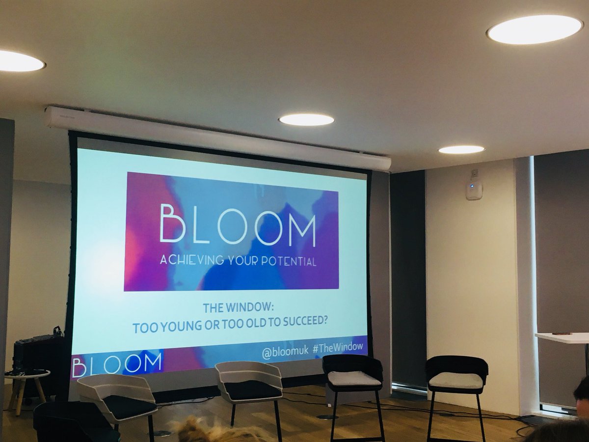 k_c_marketing's tweet photo. Great to be at the @bloomslondon for the Window - Too Young Or Too Old To Succeed Event with the @BelEveUK crew. #bloomuk #thewindow https://t.co/M12XdB2nha
