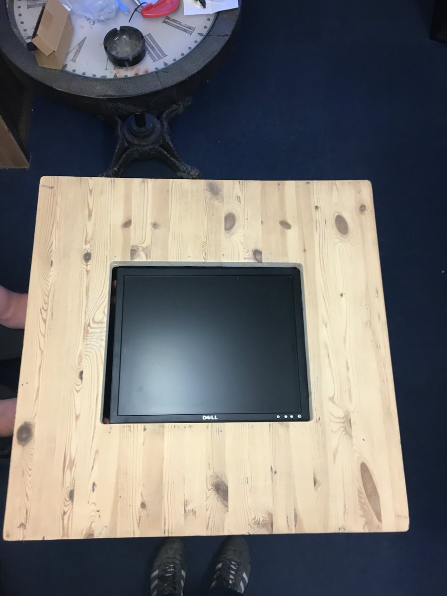 fluidplayuk's tweet photo. Early stages construction of an #arcadetable #retrogaming #retrogamers #gamersunite #fluidplay #retrogamersunite https://t.co/gVzqweGLPB