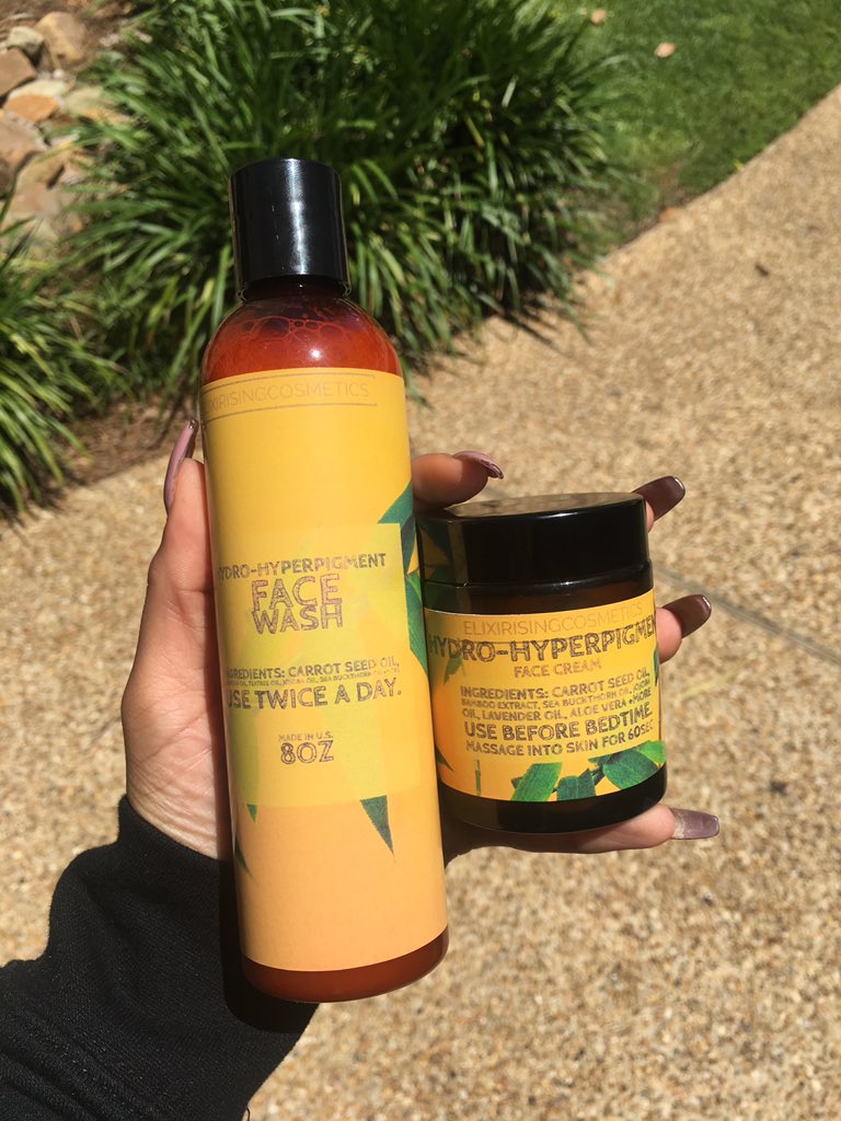 _luluvalentine's tweet photo. Win your very own hydro-hyperpigment face wash and cream for FREE. All you have to do is post a picture of yourself and hashtag #hyperpigmentgiveaway #elixirisingcosmetics and you'll qualify. WINNER WILL BE CHOSEN BY RANDOM MAY1ST.π± https://t.co/UFzQ3FhdQj