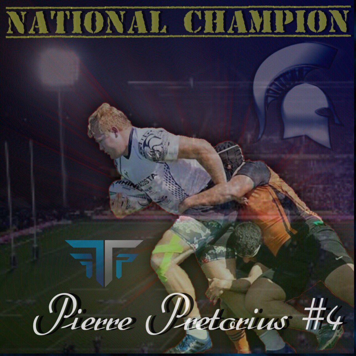 TrinityFP3's tweet photo. S/o to #trinitytrained @pierrepretorius and the @rugbyclub_mcc team on their NATIONAL CHAMPIONSHIP!! We are beyond proud of Pierre and everything he has accomplished this year and look forward to more success as he attends Sacramento State University this fall. #rugby #Athlete https://t.co/biurFsP7jH