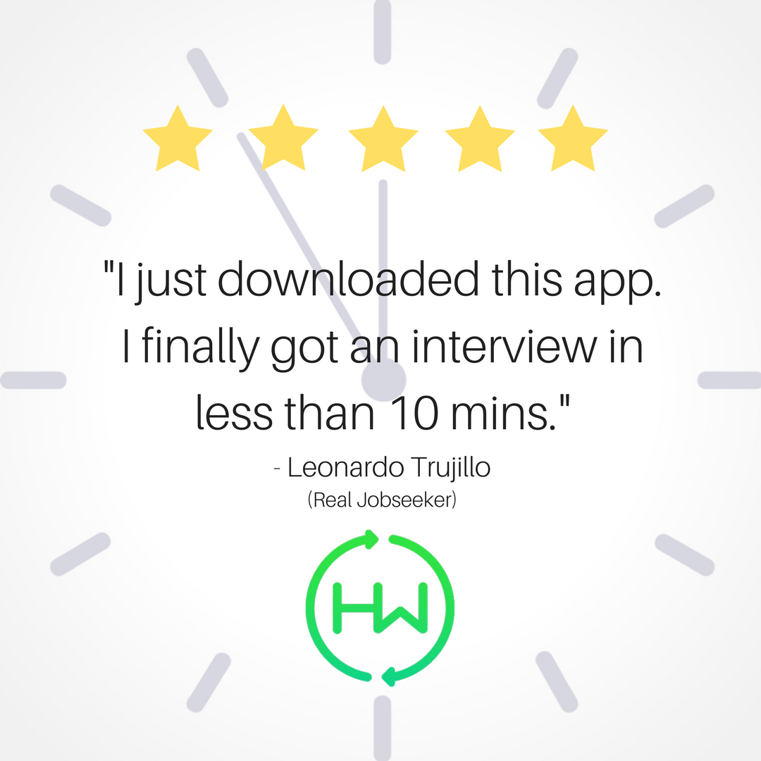 hirewire's tweet photo. Real people getting real and fast results - join them by downloading Hirewire now! https://t.co/luKZtLymvG