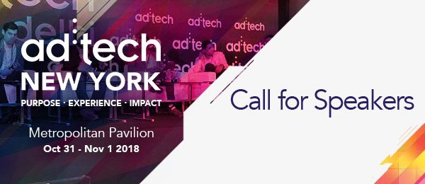 Are you a Senior Brand or Agency Marketer with insights into the brand marketing world? If so, you could be a speaker at #ATNY18! We're looking for speakers to join our 2018 event from 10/31-11/1 in NYC! Apply now! buff.ly/2JF0Ez7