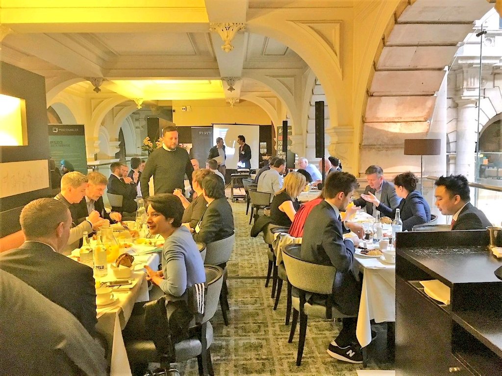 getPriviti's tweet image. Many thanks for all involved in our event this morning at the Royal Exchange. @paulrohan delivered an excellent keynote and @YD_LAW managed a superb discussion. Best of luck to @ForgeRock for the rest of their #OpenBankingWeek