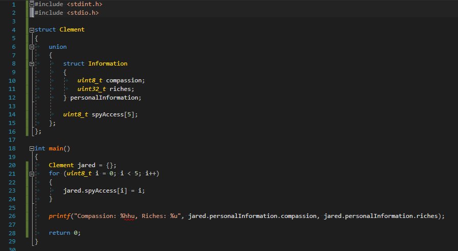 snowedinstudios's tweet image. #CppChallenge time! How much compassion and riches does Jared have?