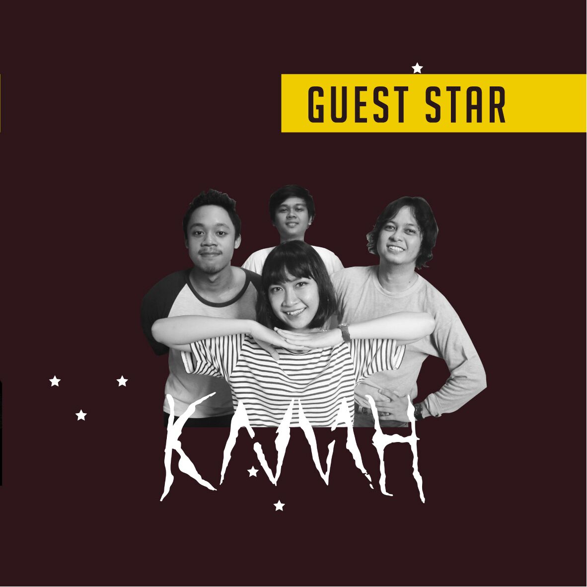 3. Kavvah Dengan personil yg bikin gemes dan vokalis cewek yg manis bikin adem akan menghibur cretive people dgn musik jazz 😄😍🤗